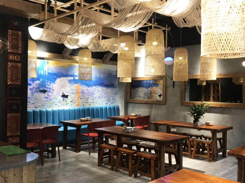 长沙新中式餐馆装修设计核心设计理念