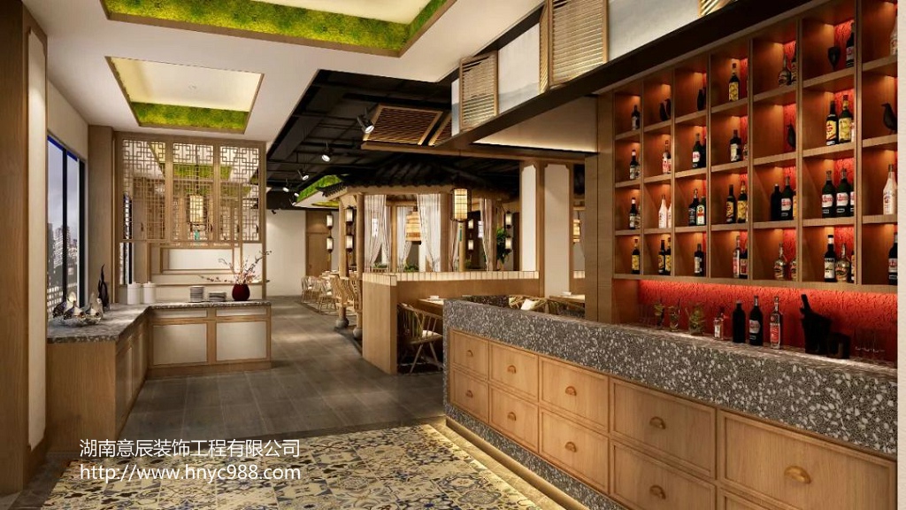 长沙湘菜馆如何装修设计打造人气红火餐饮空间？